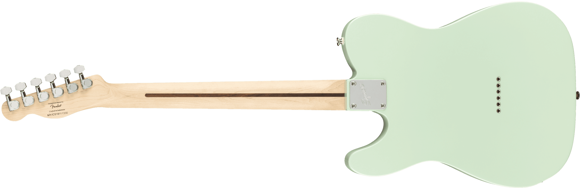 Guitarra Electrica Fender Squier FSR Bullet Telecaster verde surf 0370045557 3