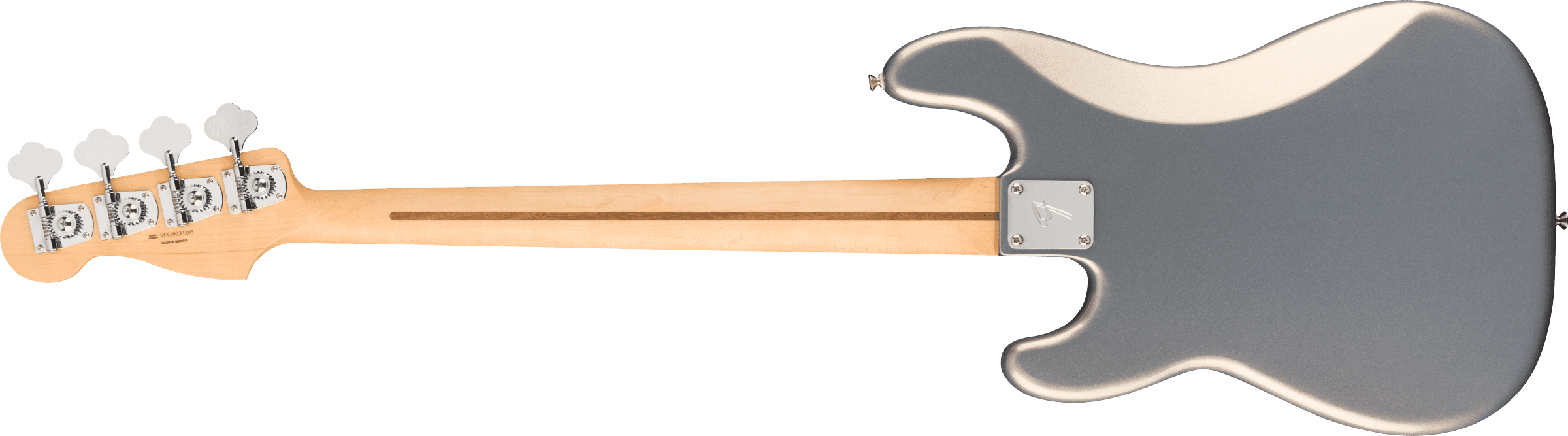 Bajo Electrico Fender Player Precision Bass®, Diapasón de Pau Ferro, Plateado 0149803581 2