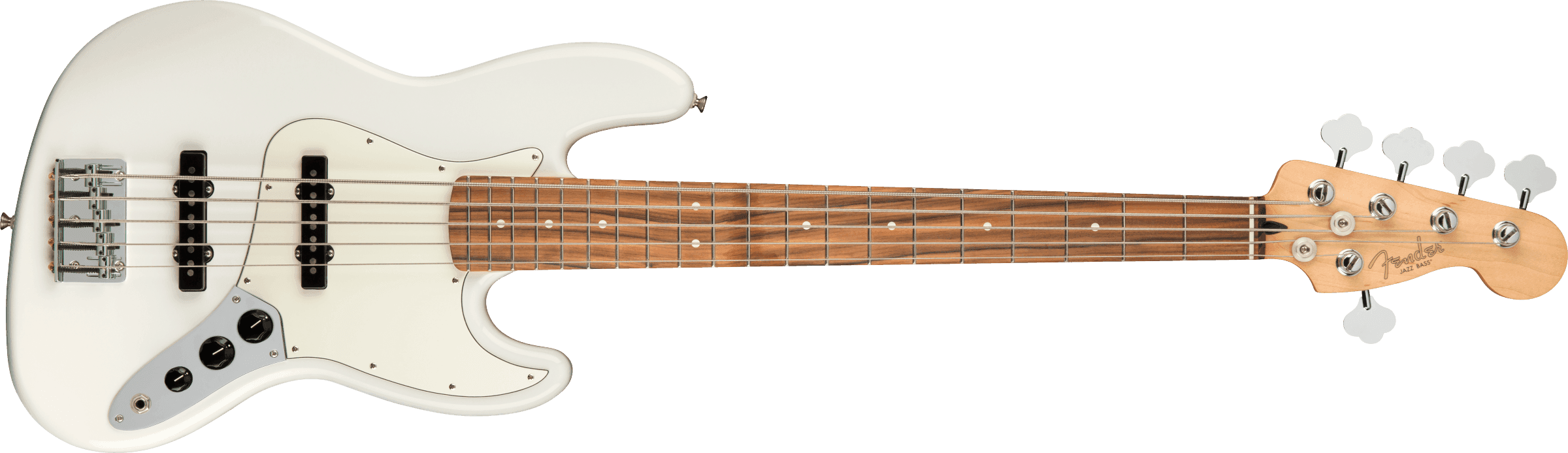 Bajo Electrico Fender Player Jazz Bass V, Diapason De Pau Ferro, Blanco Polar 0149953515