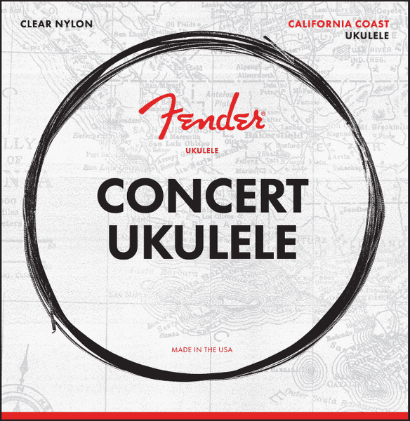 Encordado Fender Ukelele Concierto 0730090403