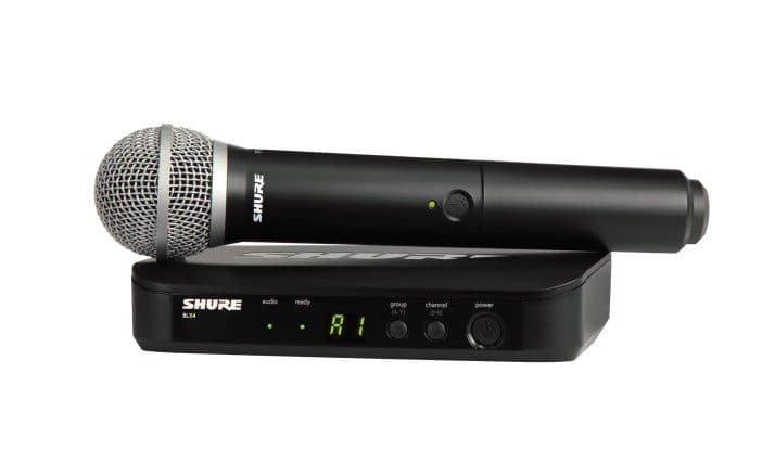 Sistema BLX24/PG58 SHURE inalámbrico de mano