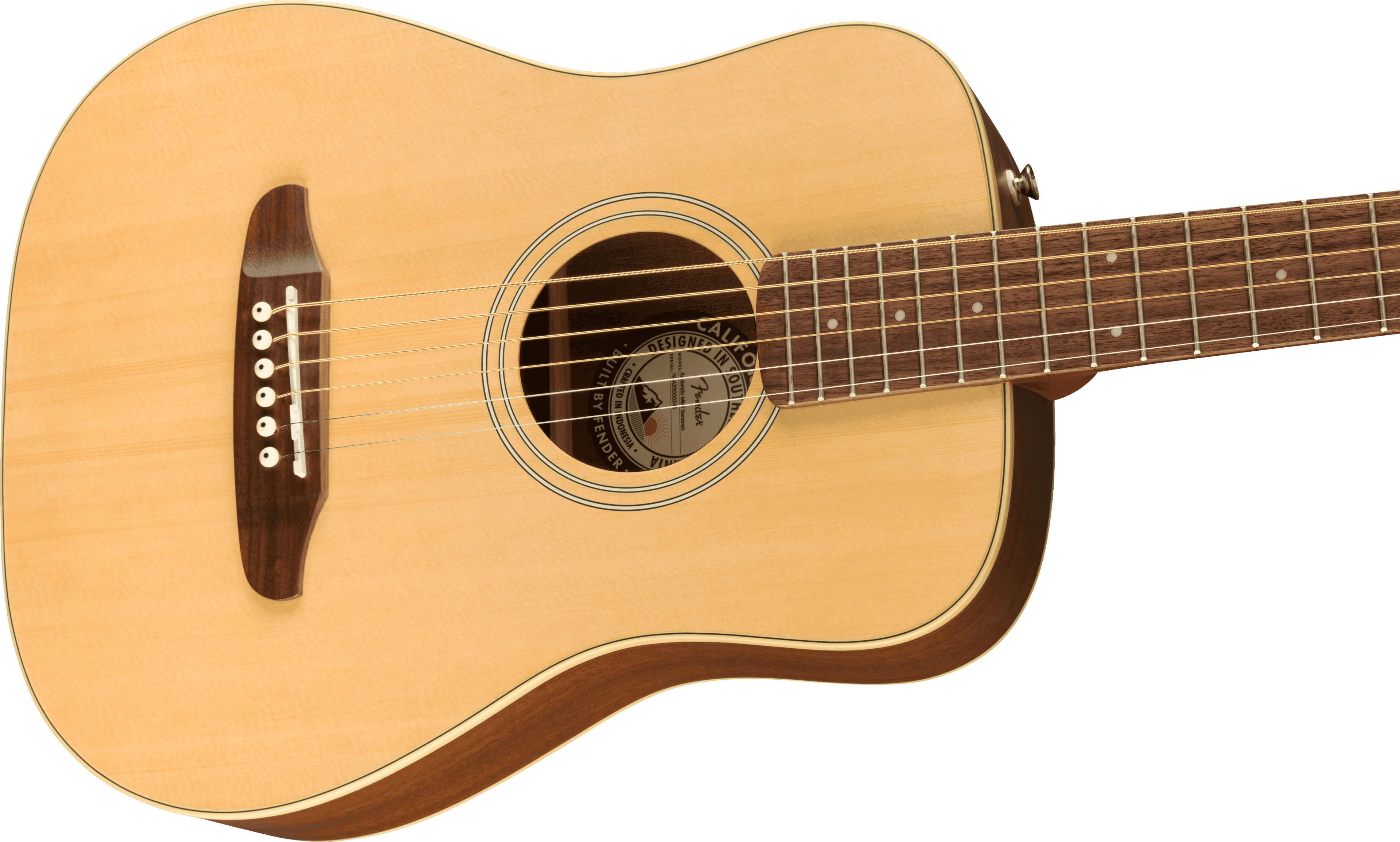 Guitarra Acustica Fender Redondo Mini/e 0970710121 2