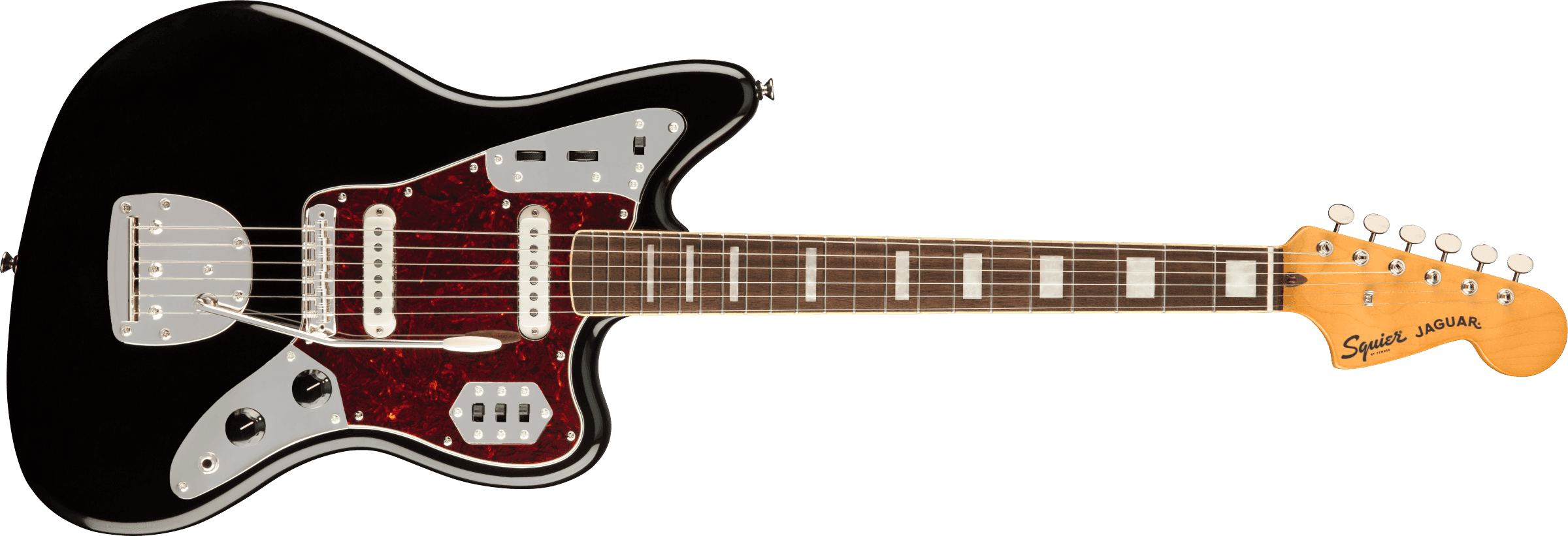 Guitarra Electrica Fender Squier Classic Vibe 70s Jaguar, Laurel Fingerboard, Black 0374090506