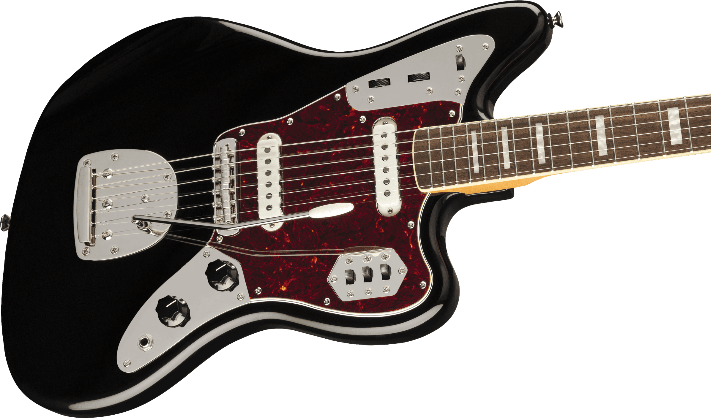 Guitarra Electrica Fender Squier Classic Vibe 70s Jaguar, Laurel Fingerboard, Black 0374090506 5