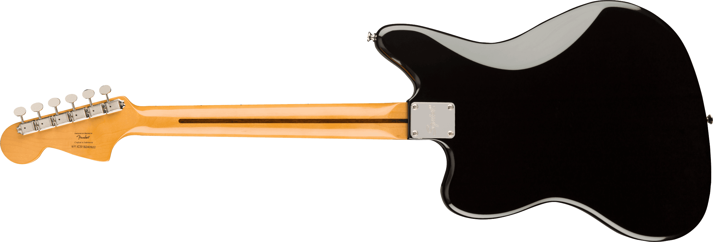 Guitarra Electrica Fender Squier Classic Vibe 70s Jaguar, Laurel Fingerboard, Black 0374090506 6