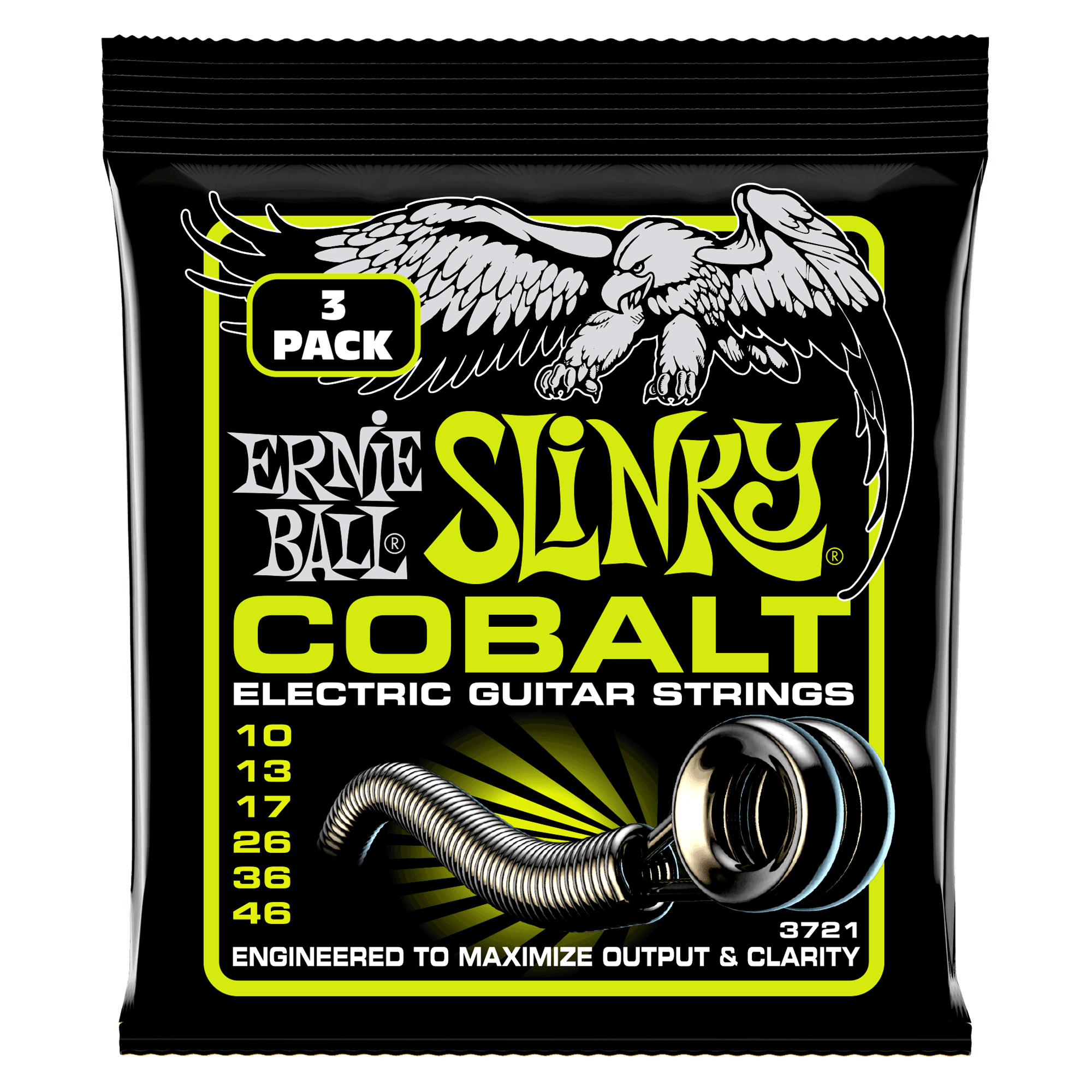 Encordado Ernie Ball Guitarra Electrica 3721 10-46 x3