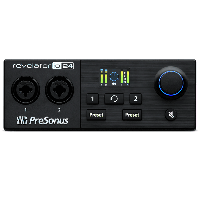 INTERFAZ DE AUDIO PRESONUS DE 2 CANALES REVELATOR IO24 4