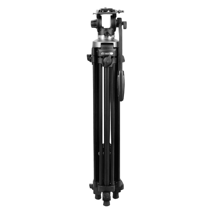 KIT TRIPODE EC610R 3KG E-IMAGE FIBRA CARBONO 2