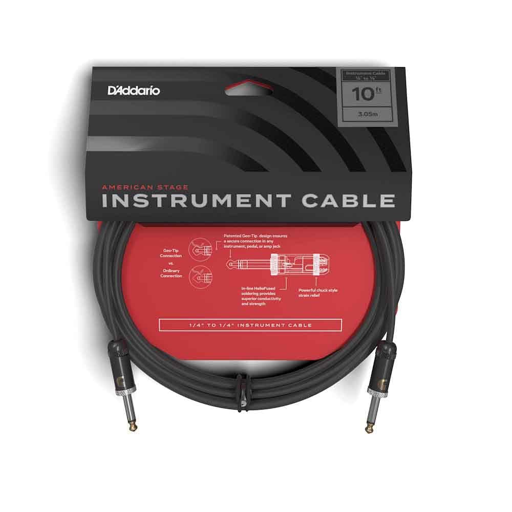 D'ADDARIO PWAMSG10 CABLE DE INSTRUMENTO AMERICAN STAGE (3M) 2