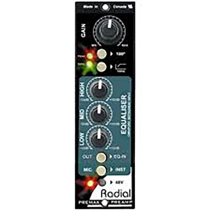 PREAMPLIFICADOR Y EQ RADIAL PREMAX SERIE 500