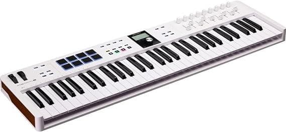 Controlador Arturia Keylab Essential 61 Mk3 231531 Blanco 3