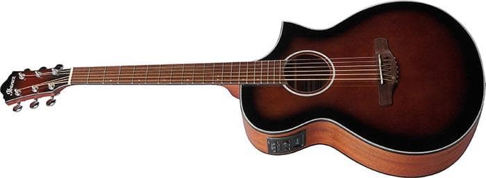Guitarra Electroacustica Ibanez Aewc11-Dark Violin Sunburst High Gloss 2