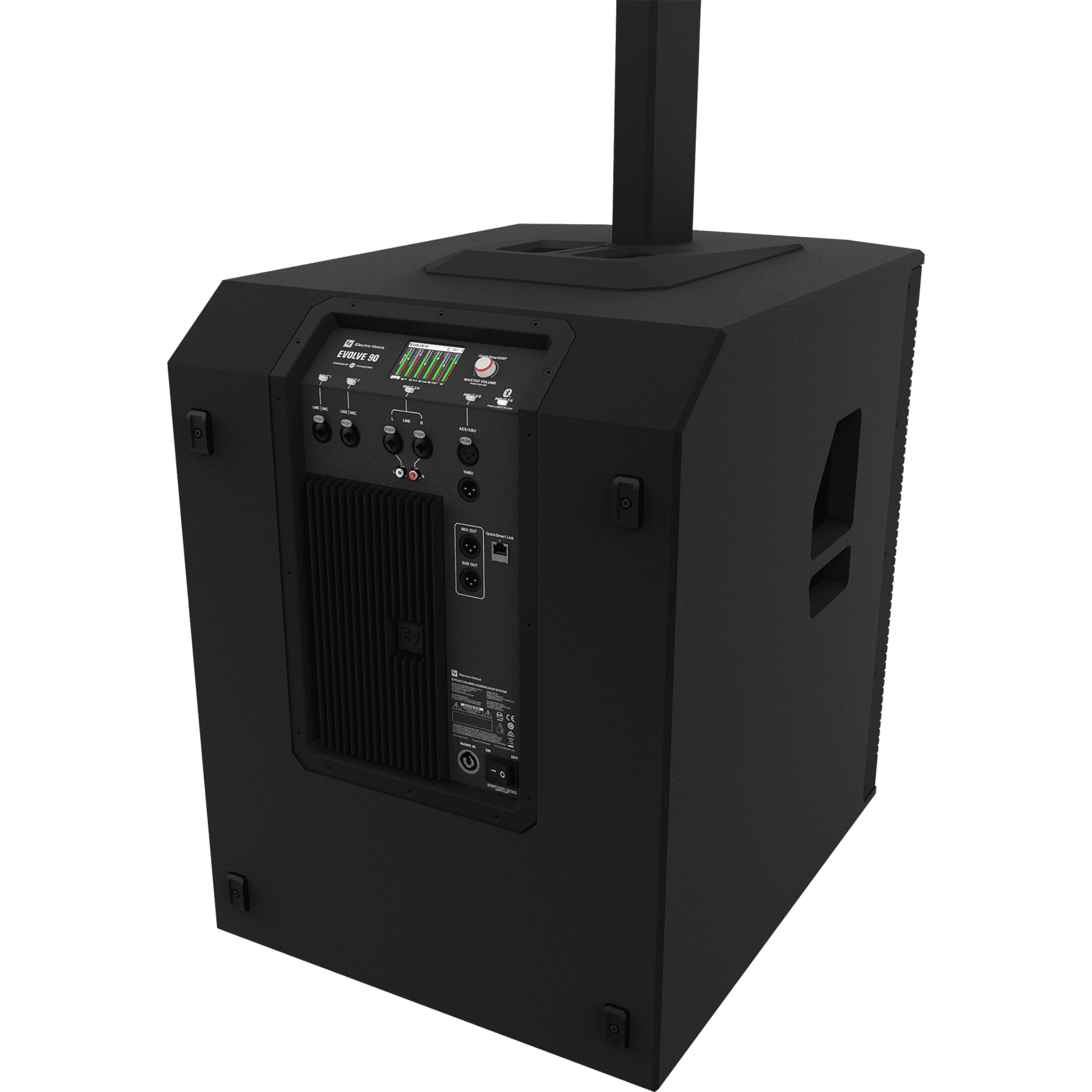 CABINA ACTIVA EV EVOLVE 90 NEGRO 5