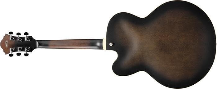 Guitarra Electrica Ibanez Hollow Body Af55-transparent Black Flat 3