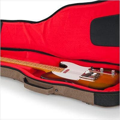 Estuche Semiduro Gator Guitarra Electrica Gt-Tan 6