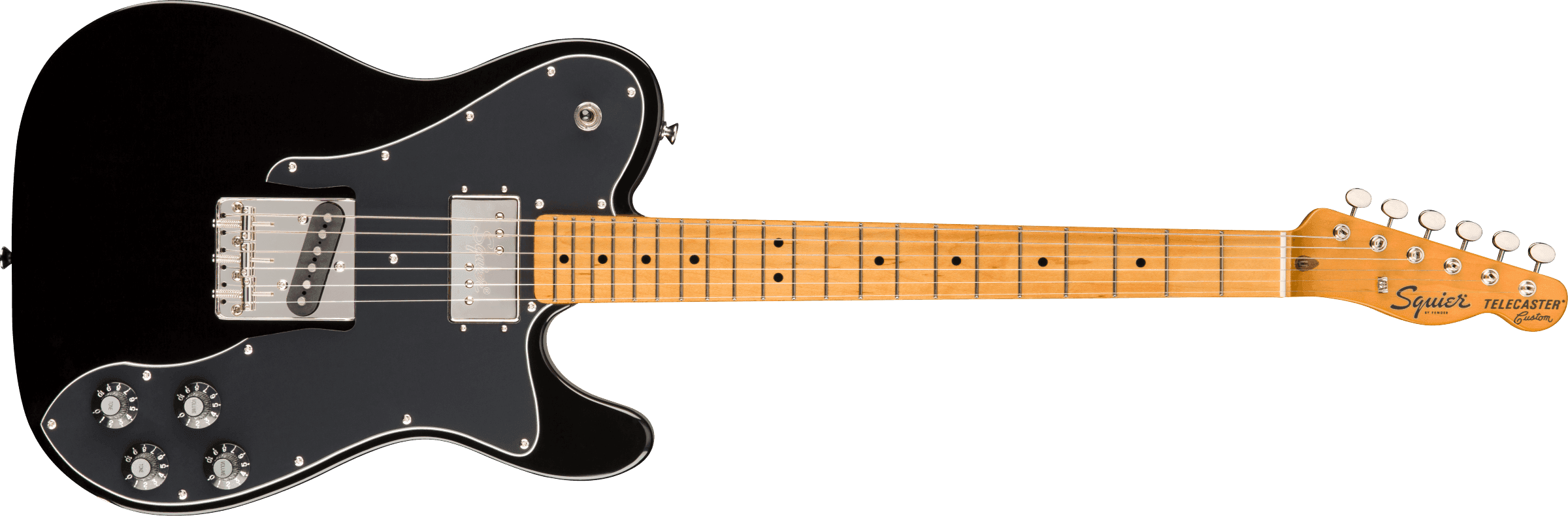 Guitarra Electrica Fender Squier Classic Vibe 70s Telecaster Custom, Maple Fingerboard, Black 0374050506