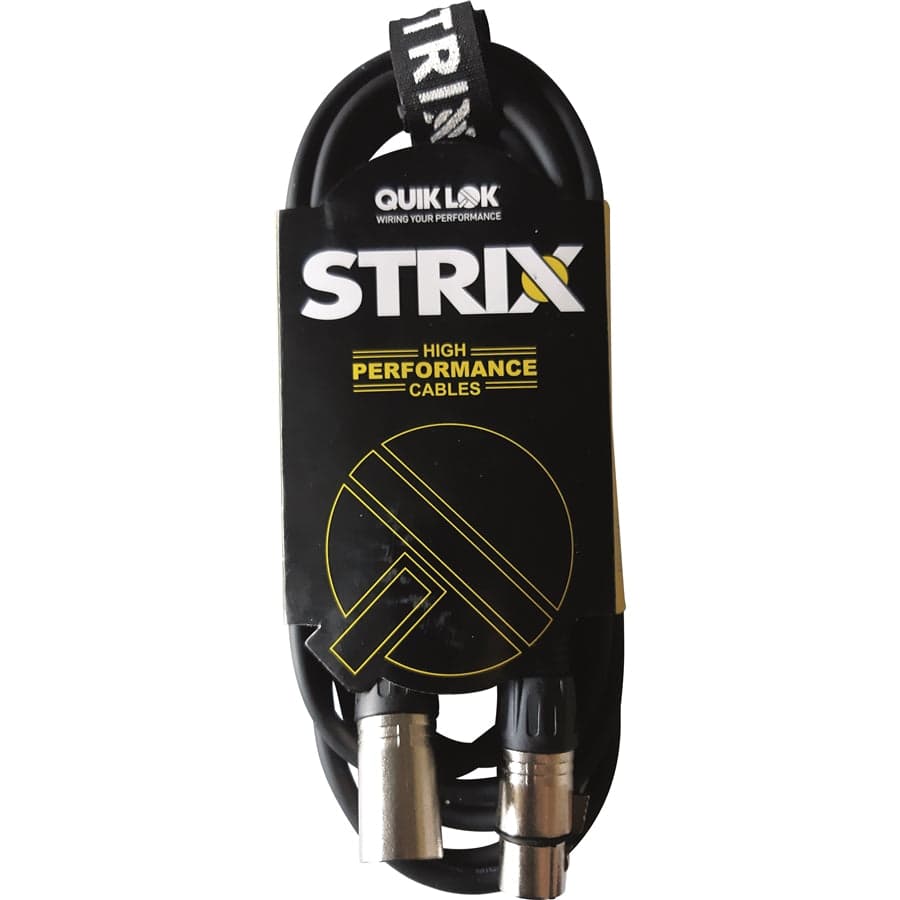 CABLE MICROFONO QUIKLOK MX775-5M STRIX XLRM