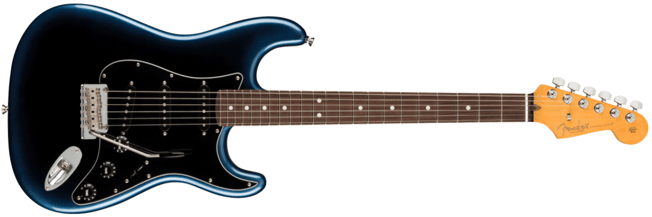Guitarra Electrica Fender American Professional II Stratocaster®, Rosewood Fingerboard, Dark Night 0113900761