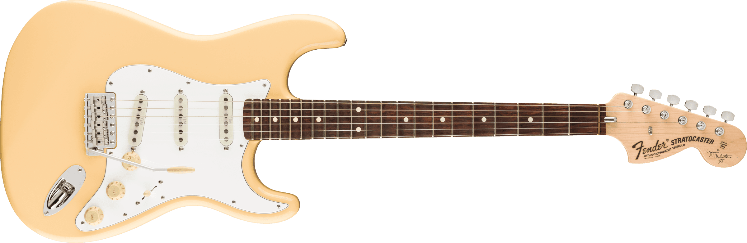 Guitarra Electrica Fender Yngwie Malmsteen Stratocaster Blanco Vintage 0107110841