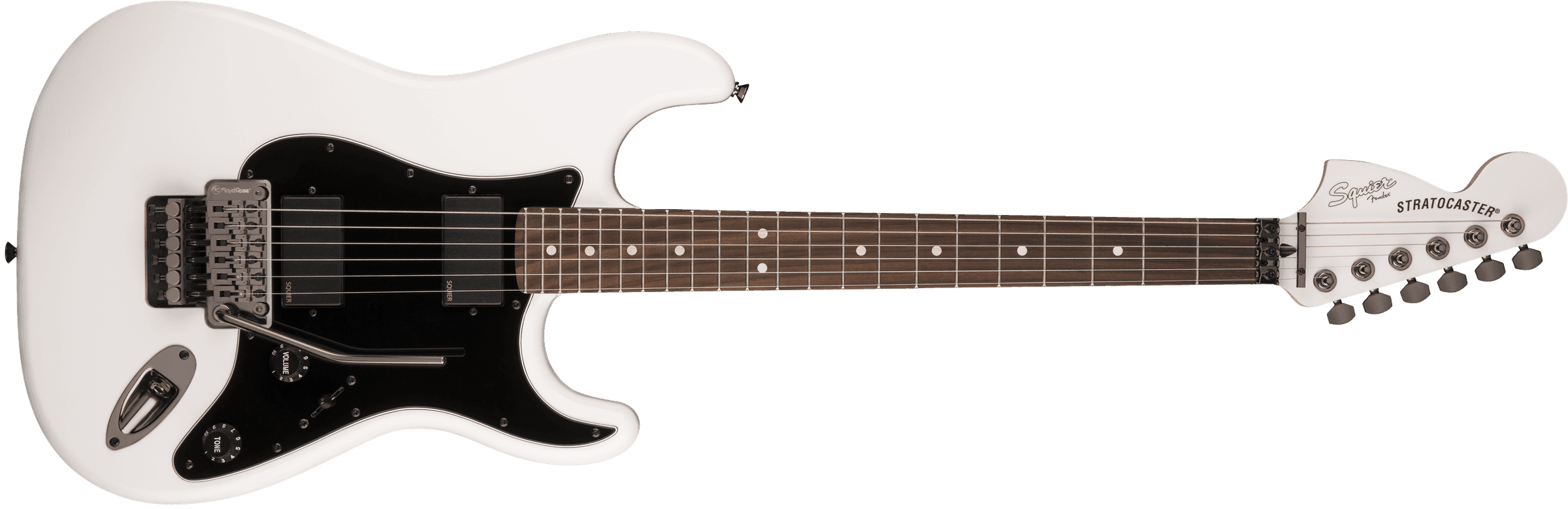 Guitarra Electrica Fender Squier Contemporary Active Stratocaster® HH, diapasón de laurel, blanco olímpico 0370327505