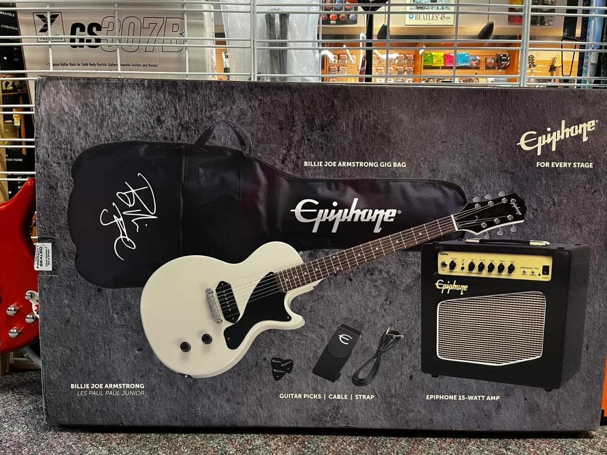 Guitarra Electrica Epiphone Ppeg-bjalpjcwnh3 Kit 2