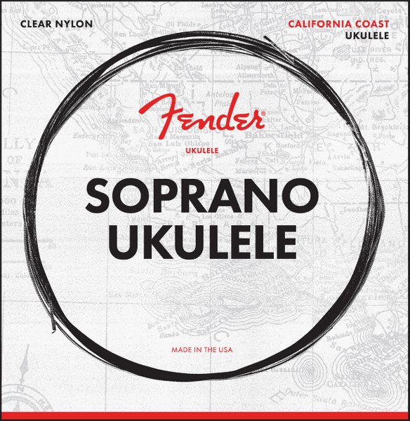 Encordado Fender Ukulele Soprano 0730090402