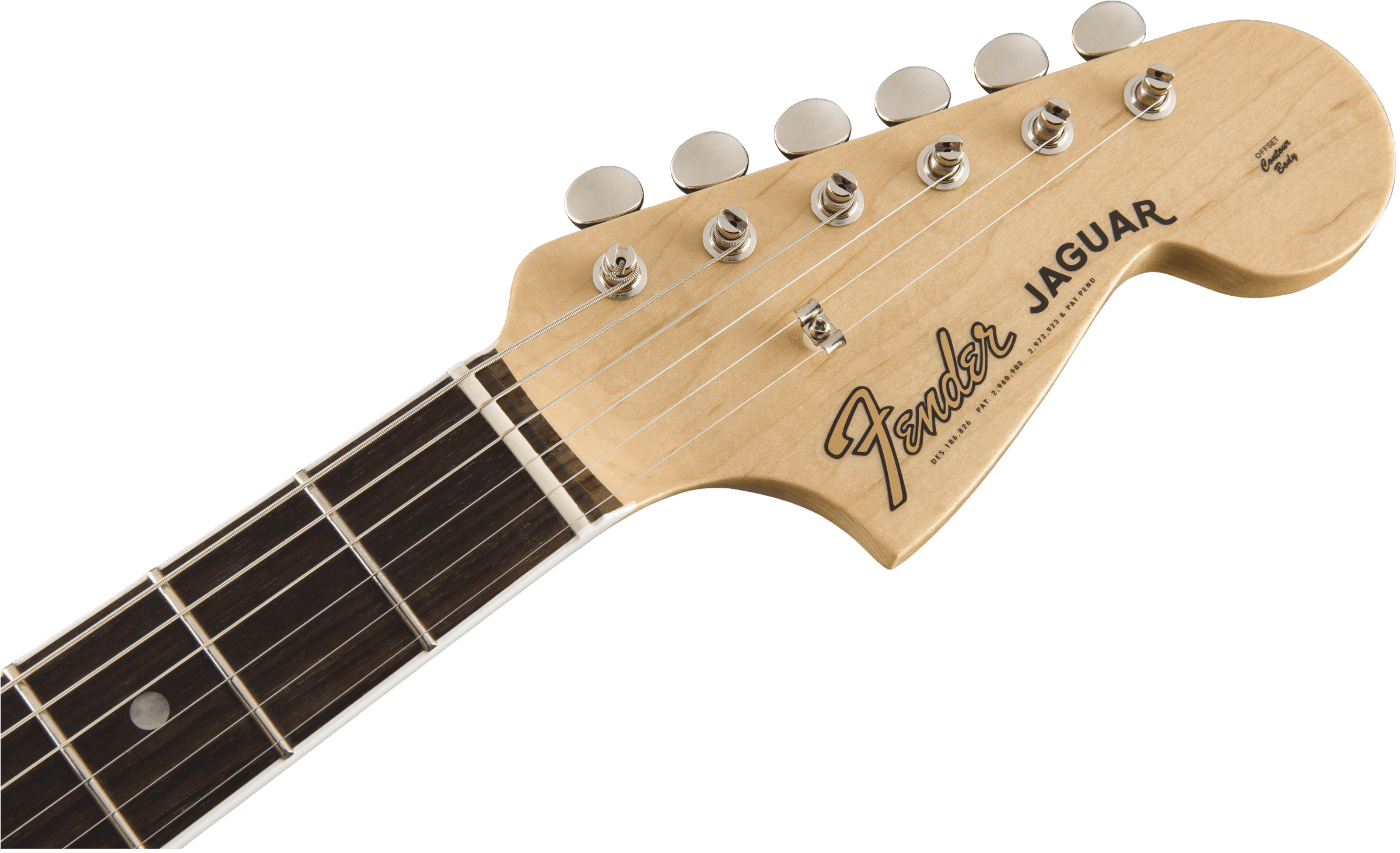 Guitarra Electrica Fender American Original '60s Jaguar®, diapasón de palisandro, rayos de sol de 3 colores 0110160800 6