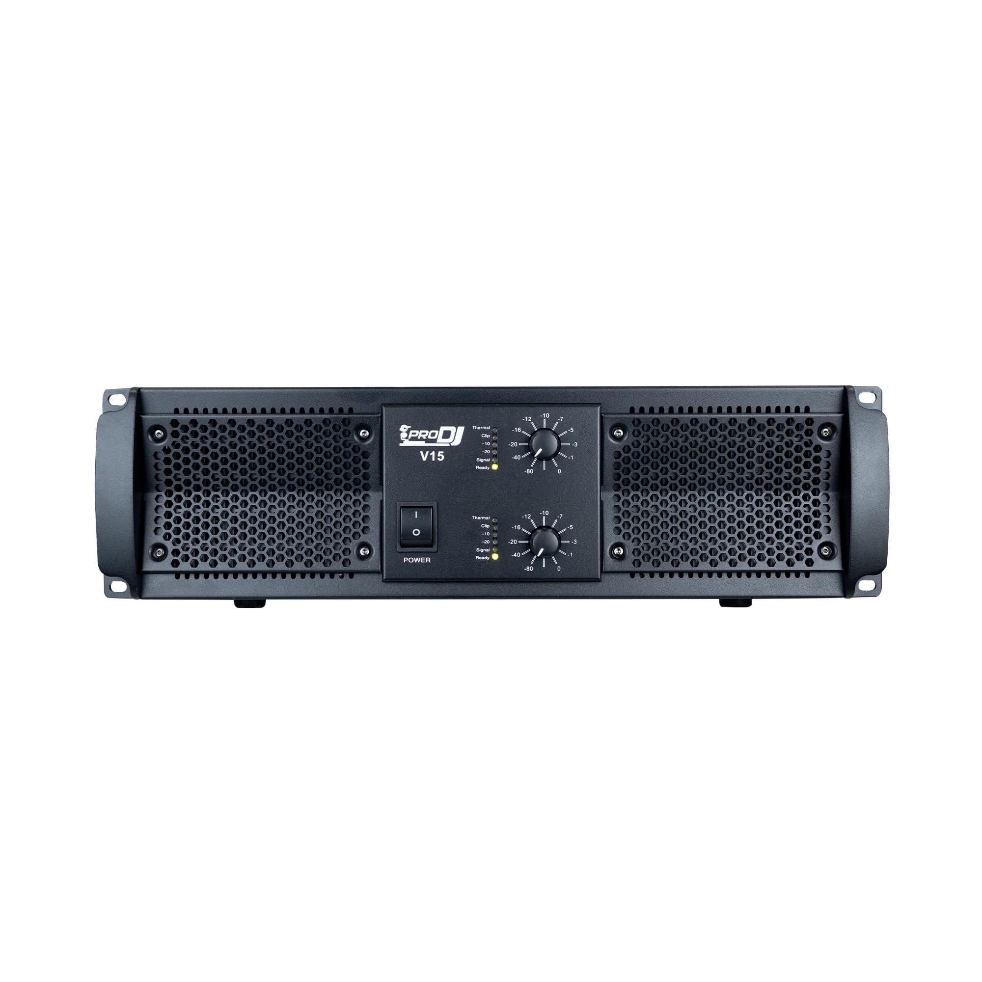 Amplificador Potencia PRO DJ V15 Clase H 2 Canales 2800W x2 2 Ohm 4