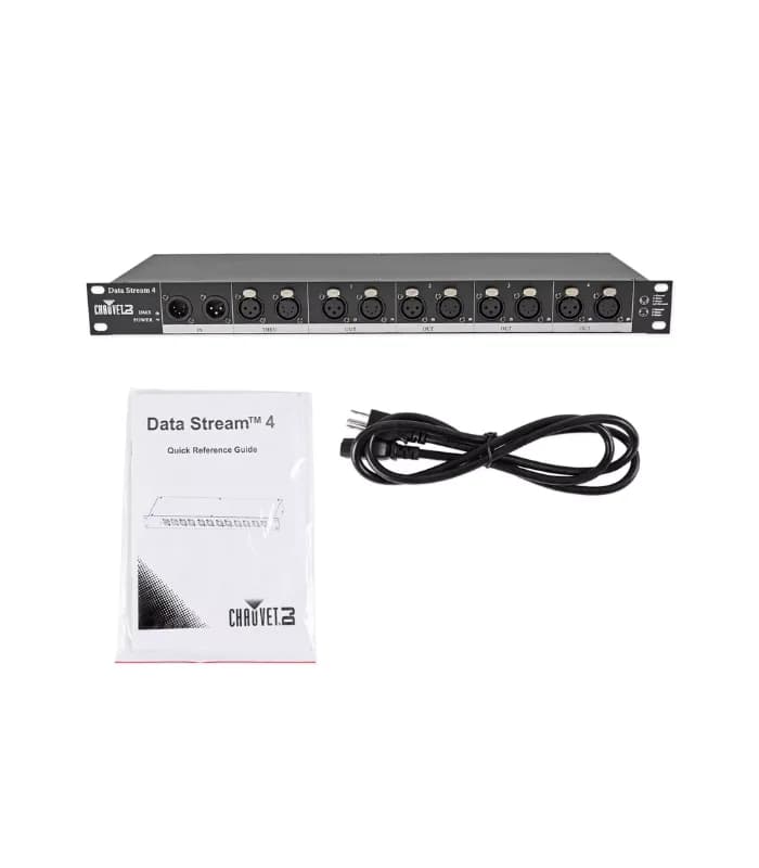 SPLITTER DMX CHAUVET DATASTREAM4 DE 4 SALIDAS 3