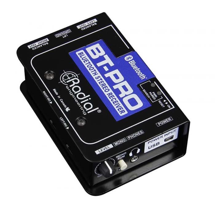 CAJA DIRECTA RADIAL BT-PRO BLUETOOTH ESTEREO