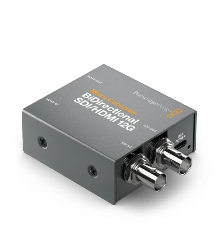 CONVERTIDOR BLACKMAGIC MICRO CONVERTER BIDIRECT SDI/HDMI 12G PSU 2