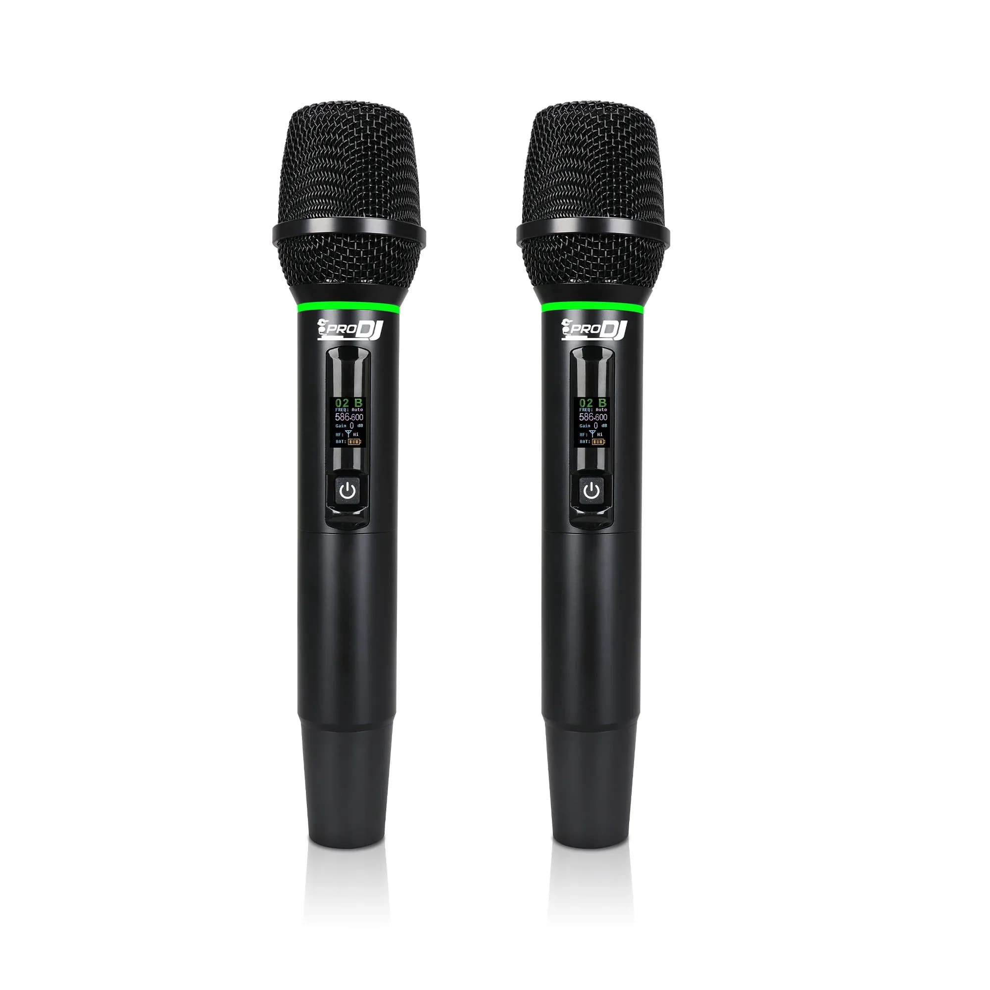 Micrófono Inalámbrico Doble PRO DJ UHV-922M UHF True Diversity 150m 4