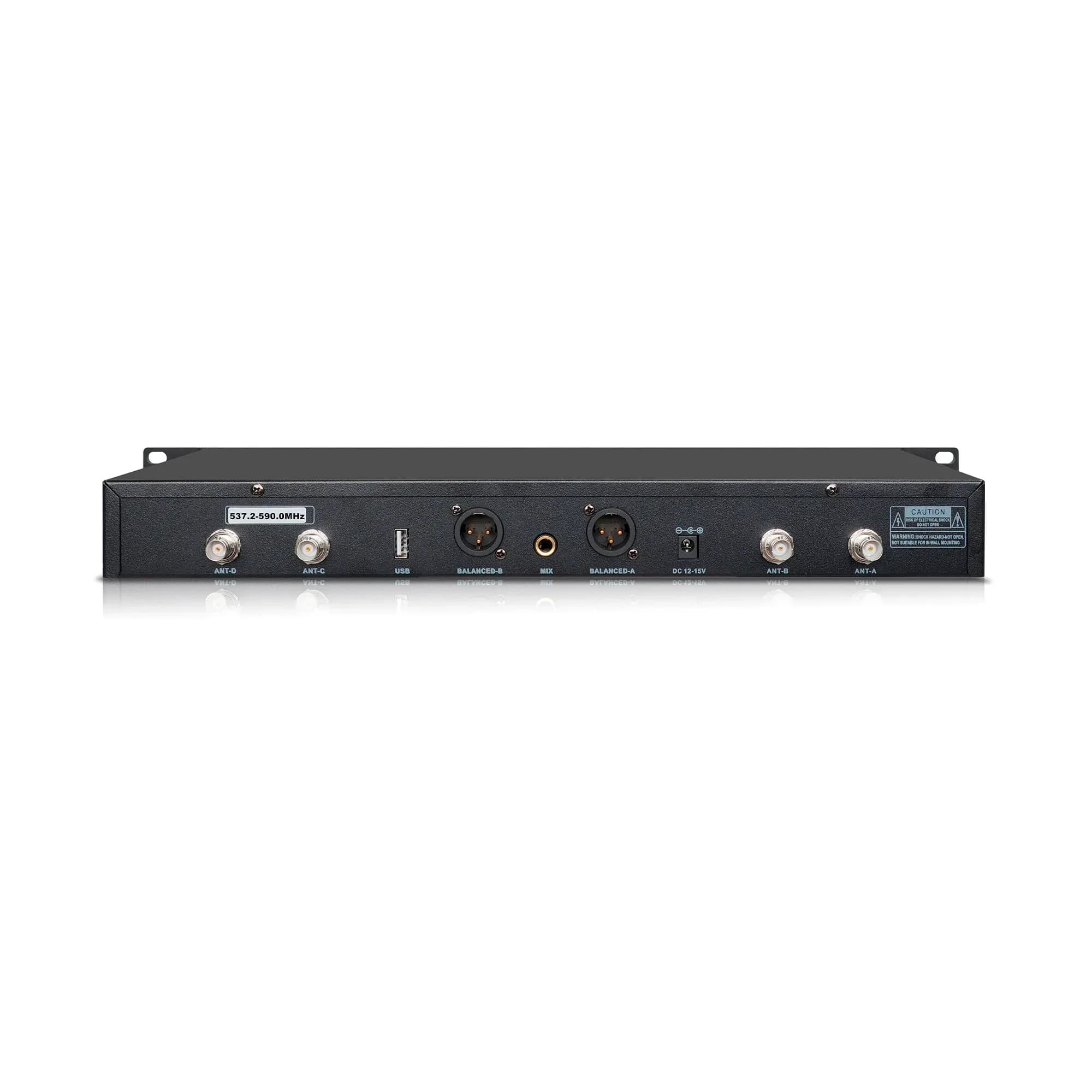 Micrófono Inalámbrico Doble PRO DJ UHV-922M UHF True Diversity 150m 5