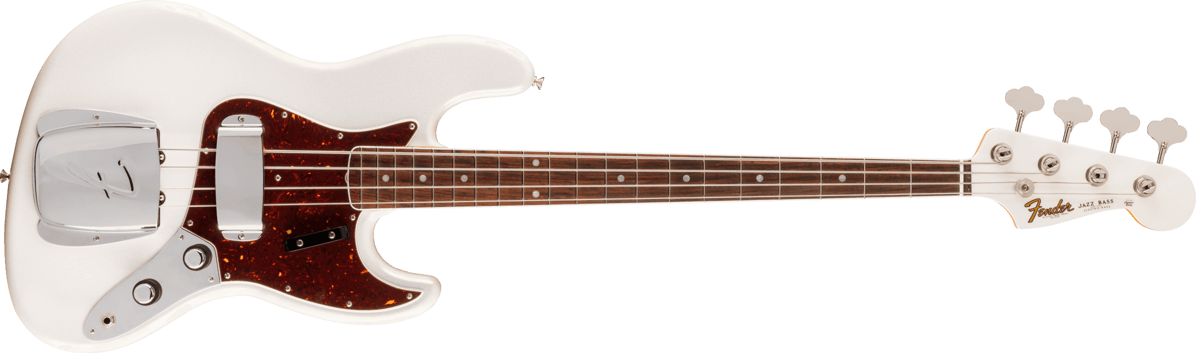 Bajo Electrico Fender 60th Anniversary Jazz Bass®, diapasón de palisandro, perla ártica 0170269881