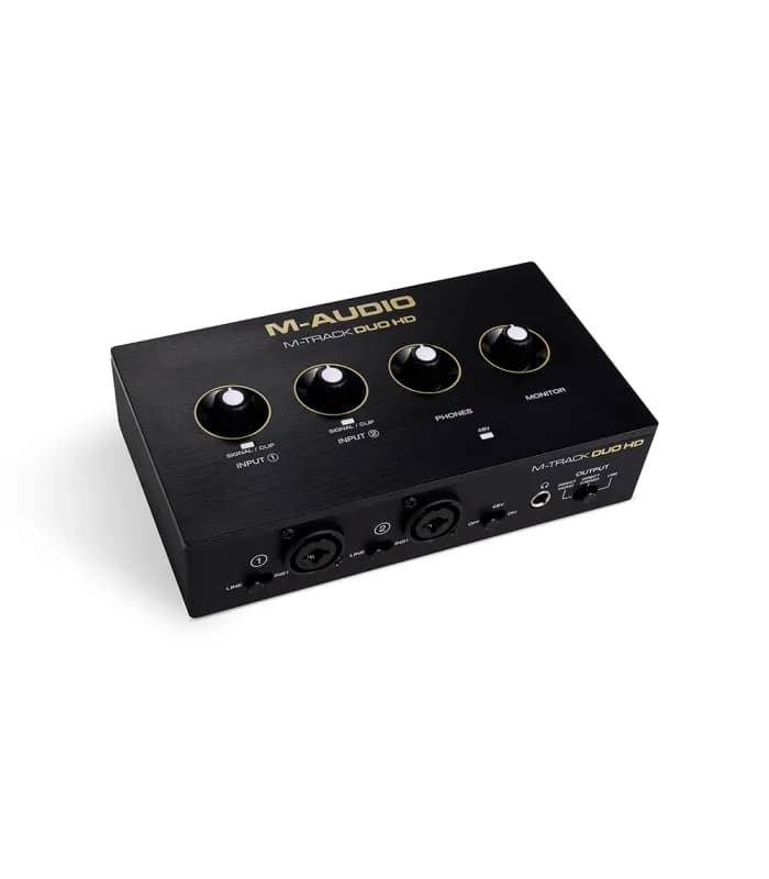 INTERFAZ DE AUDIO M-AUDIO M-TRACK DUO HD 4