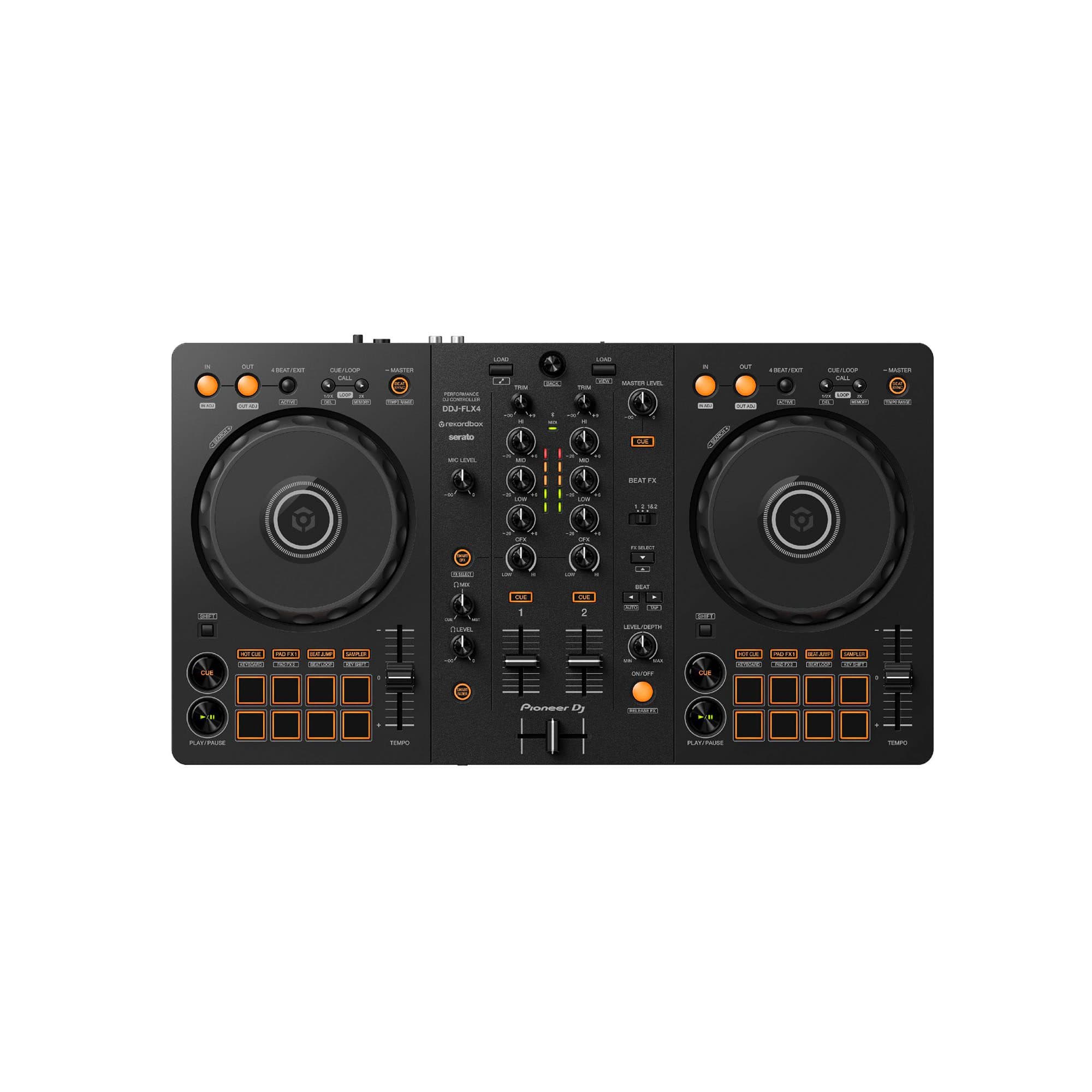 Controlador DDJ-FLX4 PIONEER DJ 2 canales
