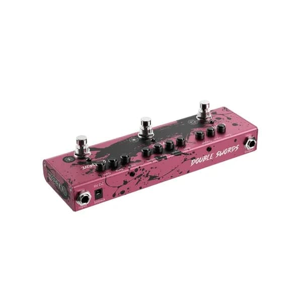 Pedal Donner EC7481 Miyavi Signature Bloodsteel Triple Pedal 2