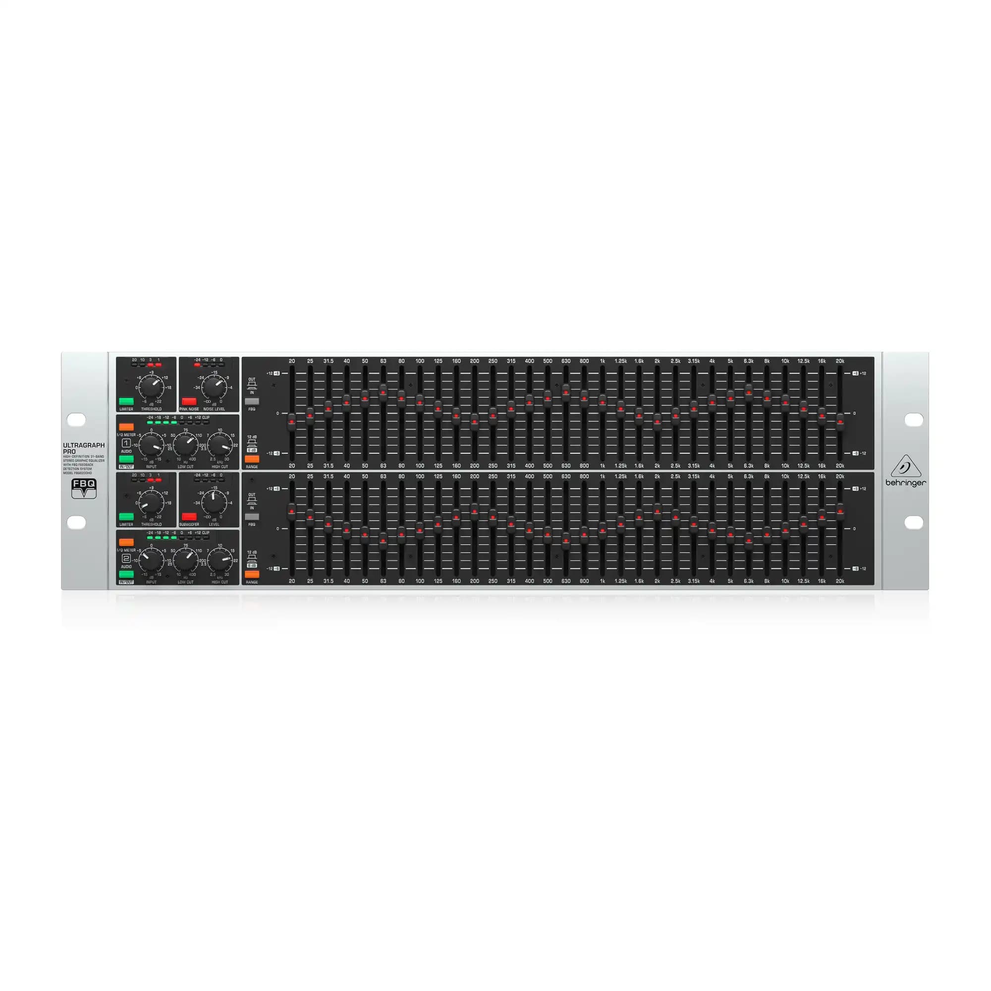 Ecualizador gráfico 2×31 bandas FBQ6200HD BEHRINGER