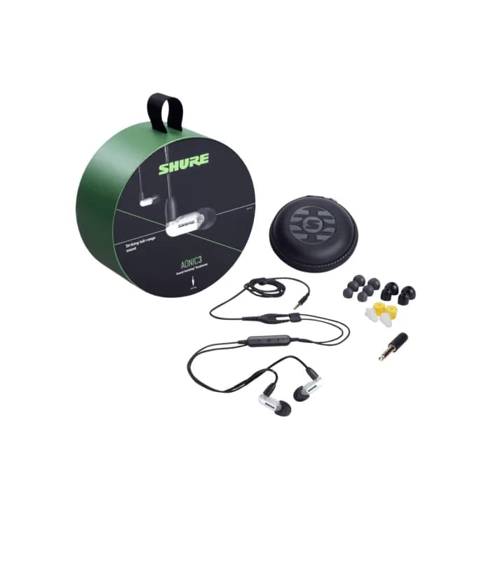 AUDÍFONO AONIC 3 SHURE BLANCO SE31BAWUNI 2