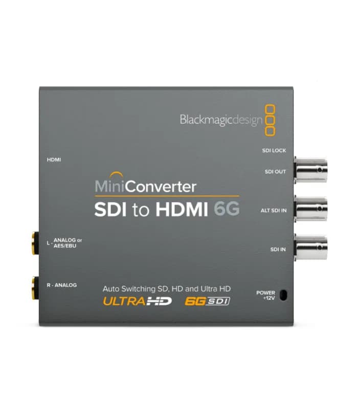 CONVERTIDOR BLACKMAGIC MINI CONVERTER - SDI TO HDMI 6G 2