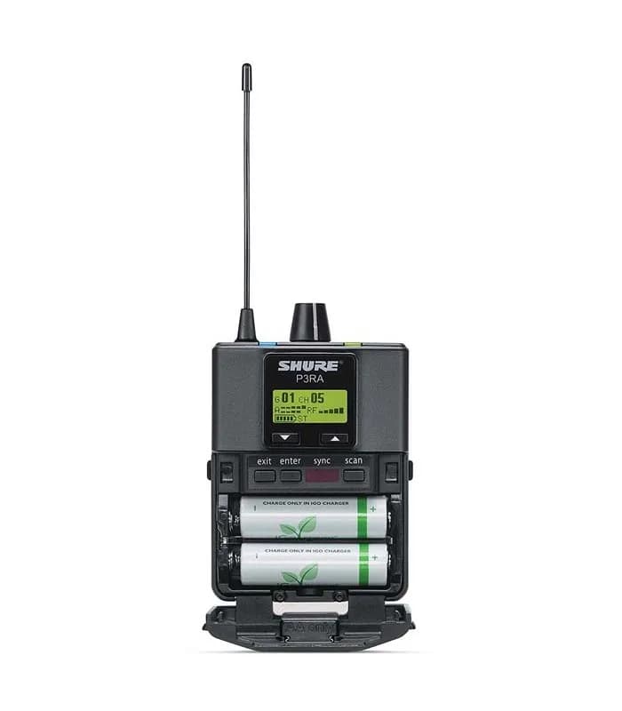 RECEPTOR INALÁMBRICO SHURE P3RA-H20 2