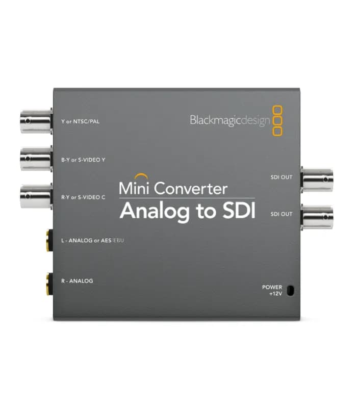 CONVERTIDOR BLACKMAGIC MINI CONVERTER - ANALOG TO SDI 2 2