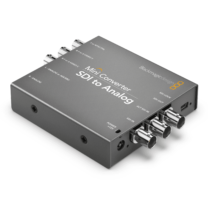 CONVERSOR BLACKMAGIC MINI CONVERTER SDI A ANALOGO