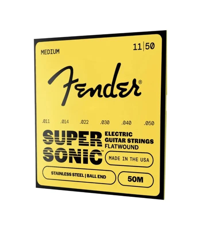 FENDER Stainless Flatwound ball end 11-50 CUERDAS PARA GUITARRA ELECTRICA 2