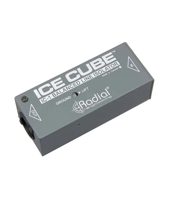 AISLADOR RADIAL ICE CUBE DE LINEA XLR BALANCEADO