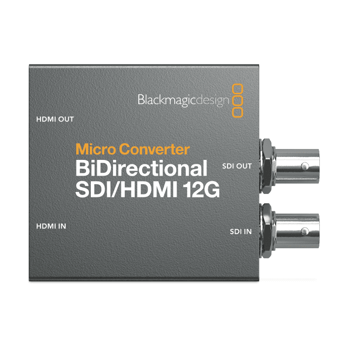 CONVERTIDOR BLACKMAGIC MICRO CONVERTER BIDIRECT SDI/HDMI 12G PSU