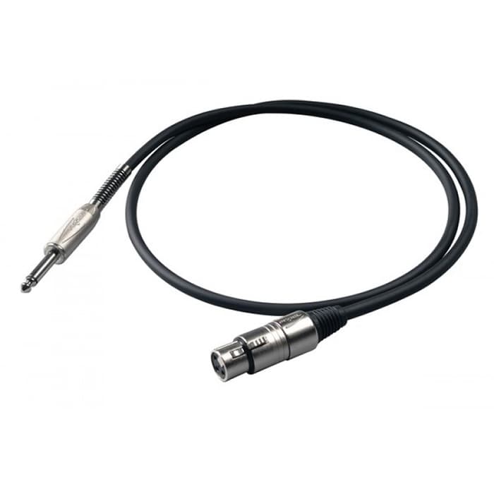 EXTENSIÓN BULK200LU5 DE 5 METROS, DE PLUG MONO A XLR HEMBRA