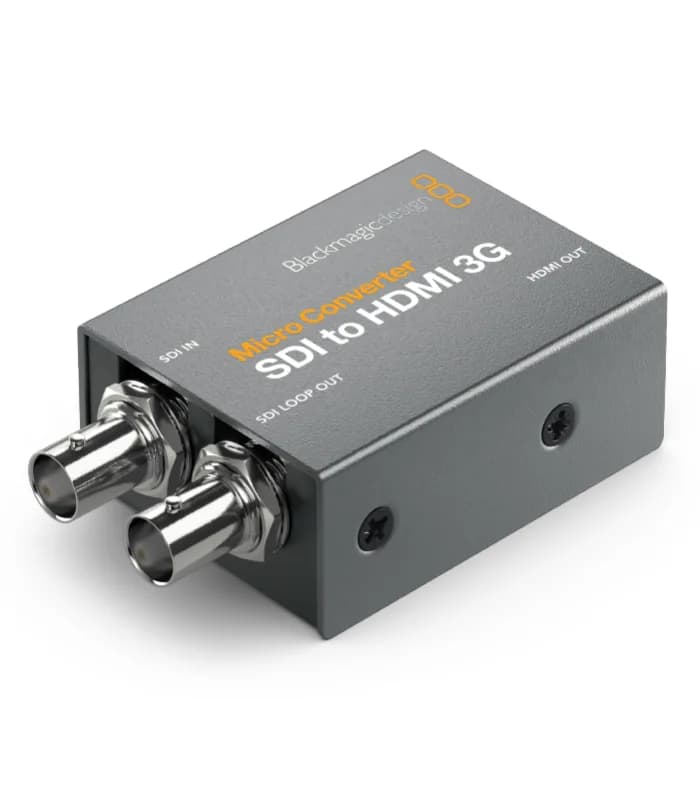 CONVERTIDOR BLACKMAGIC MICRO CONVERTER SDI TO HDMI 3G PSU CONVCMIC/SH03G/WPSU 2