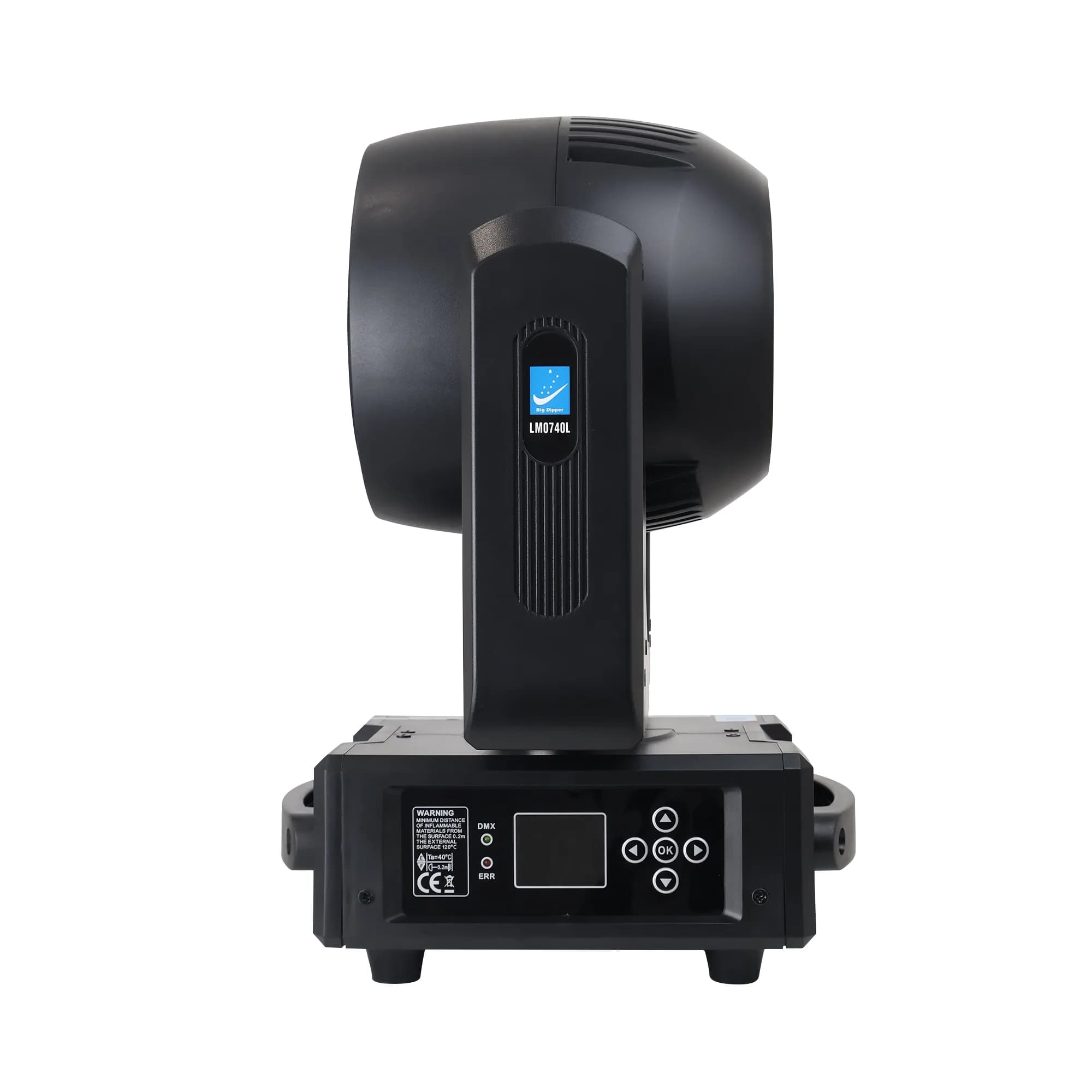 Cabeza Móvil BIG DIPPER LM0740L 7x40W RGBW Bee Eye Zoom Beam Wash 6