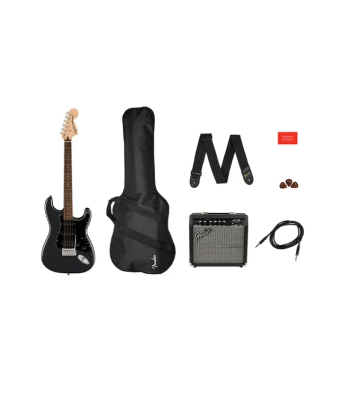 COMBO GUITARRA ELÉCTRICA FENDER SQUIER PK AF STRAT HSS LRL CFM 120V